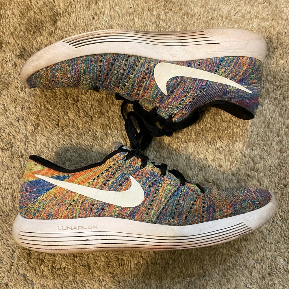 Men’s Nike flyknit lunarlon fruity pebble …